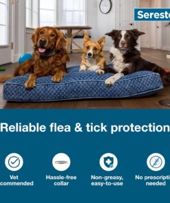 Seresto Flea & Tick Collar For Dogs Over 18 lbs., Treatment & Prevention, Vet-Recommend, 8 Month Protection
