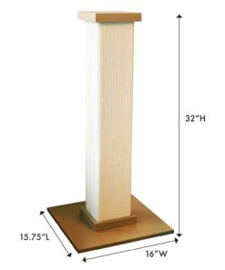 SmartCat Pioneer Pet Ultimate Scratching Post (Beige)