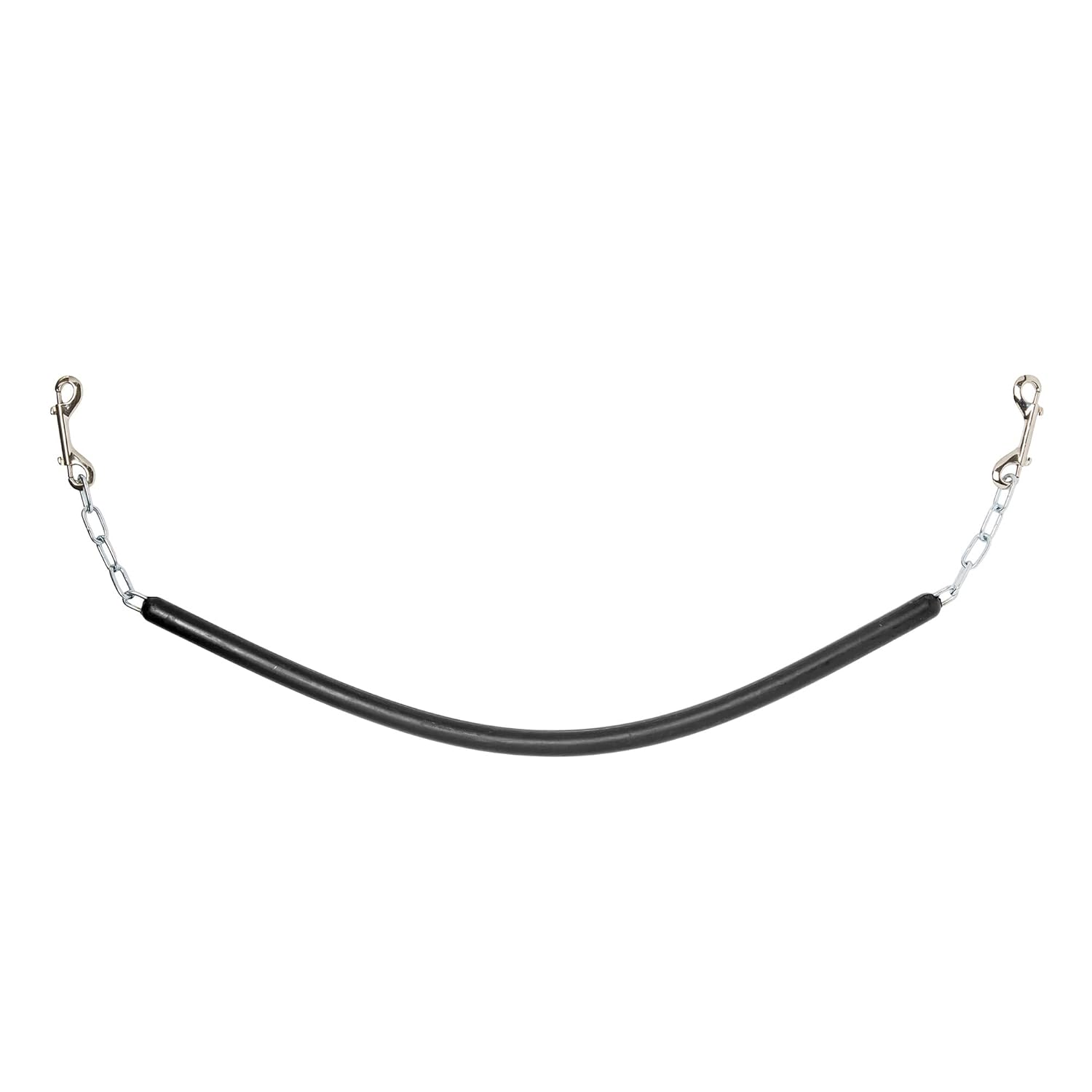 SmartEquine Stall Chain | Stall Area Fence Gate Hardware | Standard Size | Features 2 Double-Ended Snaps | 1" Wide Rubber | 45.5" Long | Hunter