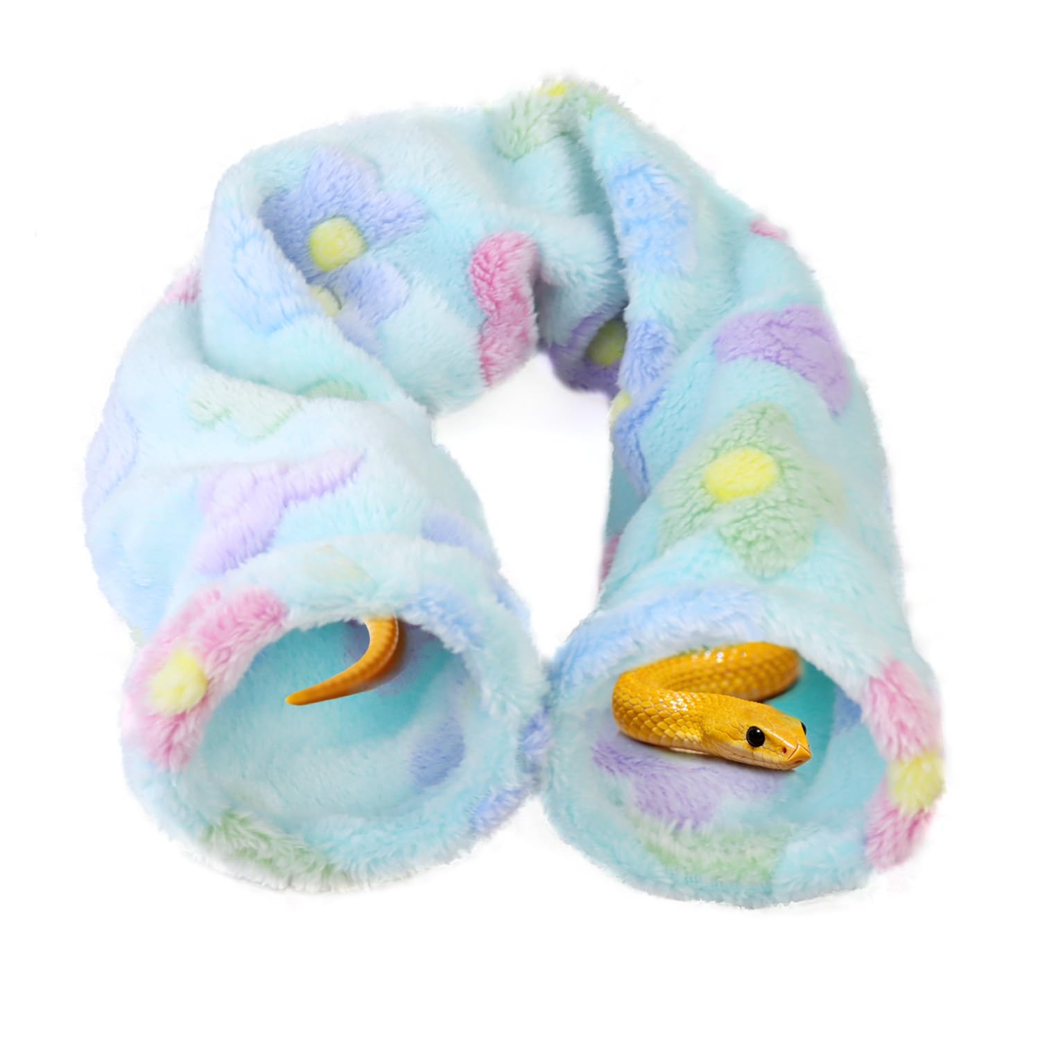 Snake Bonding Bag & Handling Pouch Soft Fleece Calming Bag for Small Snakes, Secure Bonding & Travel Hide for Ball Python, Corn Snake, Hognose, Washable Reptile Handling Bag