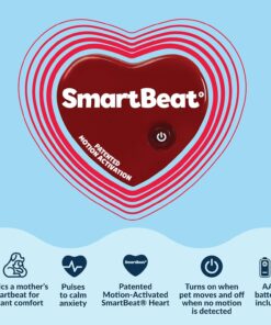 Snuggle Puppy Heartbeat Dog Toy for Puppies, Real-Feel Heartbeat, Calming Sleep Aid and Crate Training Comfort Toy with Heat Pack, Medium Breed Buddies Doodle Appearance...
