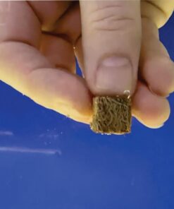 Super Cichlids Freeze Dried Blackworms with Color Boost - Great for Tropical & Marine Aquariums - High Protein, No Preservatives - Live Blackworms Replacement (15 Grams)