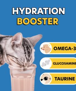 SuperPaw Pet Milk – Lactose-Free Dog & Cat Milk for All Breeds and Ages, Easy to Digest, Liquid Formula for Sensitive Stomachs, Nutrient-Rich – 10 Pack (60.87oz)