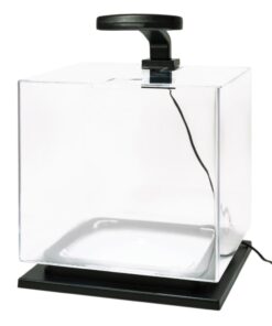Tetra 3 Gallon Fish Tank, Aquarium Starter Kit with Pedestal Base, LED Light and Filter, For small tropical fish, guppies, goldfish, or betta