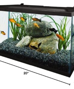 Tetra Aquarium, 10 Gallon, Complete Tropical Fish Tank Kit with LED Lighting for Freshwater Fish