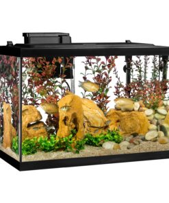 Tetra Aquarium, 20 Gallon, Complete Tropical Fish Tank Kit With LED Lighting And Decor For Freshwater Fish