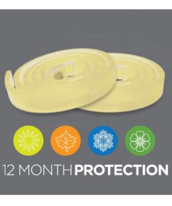 TevraPet Activate II Flea and Tick Collar for Dogs, 12 Months Prevention, 2 Count, for Medium and Large Dogs