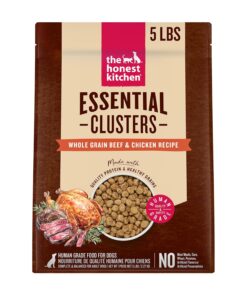 The Honest Kitchen Human Grade Essential Clusters Dry Dog Food, Whole Grain Chicken 20 lb Bag