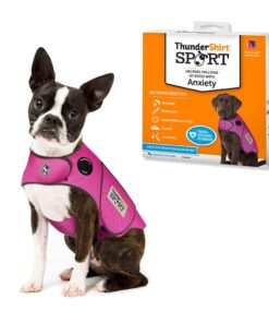 ThunderShirt for Dogs, Large, Fuchsia Sport - Dog Anxiety Relief Calming Vest