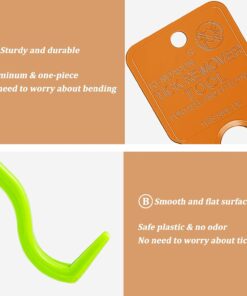 Tick Remover Tool Portable with Tick Removal Tweezers Suitable for Pet and Humans, Safe and Reliable, Quick Highly Effective, Pain-Free, Essential Tick Remover Key Tools for...