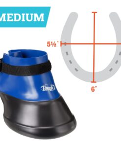 Tough 1 Hoof Saver Boot, Royal Blue, Medium