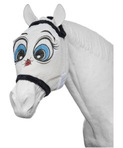 Tough 1 Novelty Ladybug Mesh Fly Mask, Yearling/Pony, Multicolor