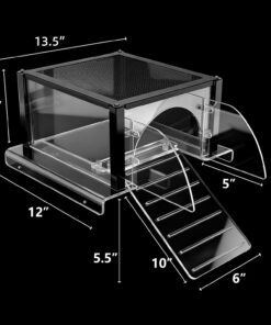 Turtle Topper Basking Platform for Aquatic Turtles 10/20/29/55 Gallon Tank, Aquatic Reptile Ramp Dock, Terrace, Accessories