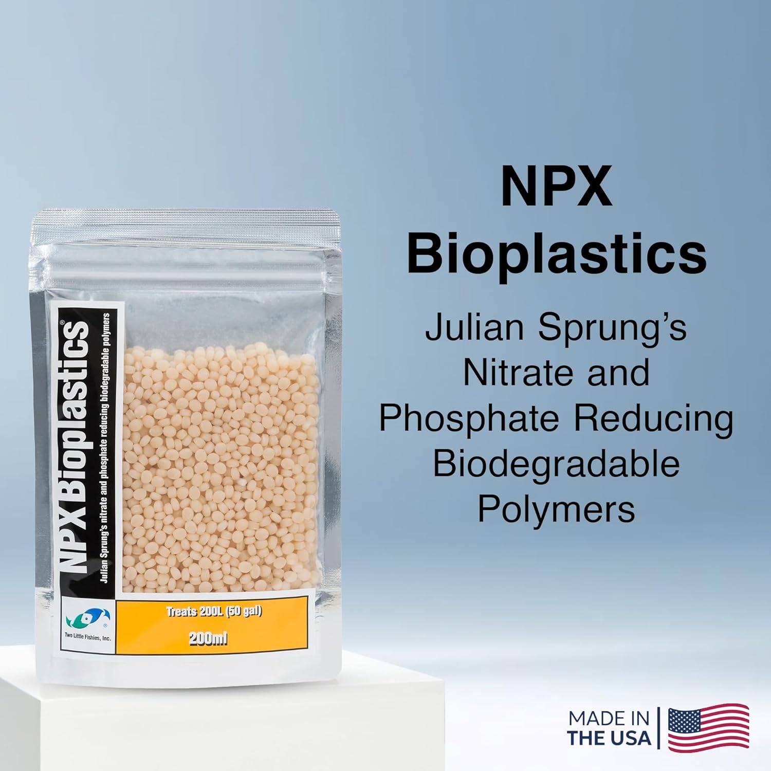 Two Little Fishies 23467 ATLNPX0 Npx Bioplastics Polymer, 200ml