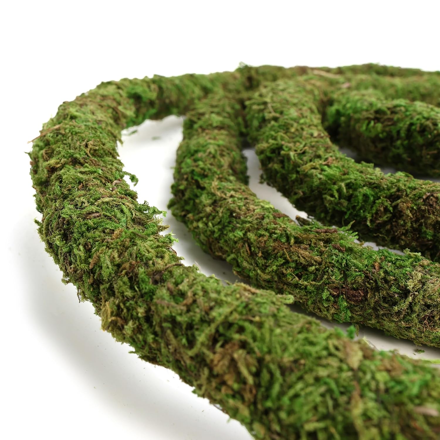 USMOLA Moss Vine for Reptiles, Bendable Climbing Vines Reptile Tank Accessories, Natural Moss Rope for Leopard Gecko, Lizard, Snake, Chameleon, Frog Terrarium Decor (Jungle...