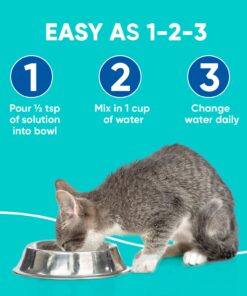 Virbac C.E.T. AQUADENT® FR3SH® Dental Solution - Supports Dental Health & Fresher Breath - for Dogs & Cats (500 ml)