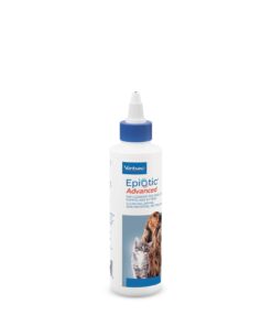 Virbac EPIOTIC® Advanced Ear Cleanser | Powerful and Gentle Cleanser For Dogs and Cats of all ages, 4 oz
