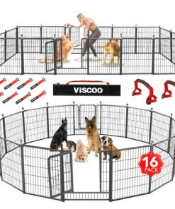 VISCOO Dog Playpen Outdoor, 16 Panels 40