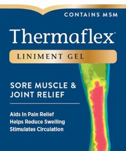 Vita Flex Thermaflex Liniment Gel for Sore Muscles and Joint Relief in Horses 12 Fluid Ounces