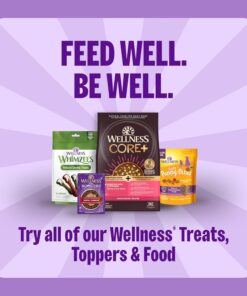 Wellness Old Mother Hubbard Milk Bar P'Nutty B-Day Party Dog Biscuits, Natural Treats, Peanut Butter Flavor with Birthday Icing, 10 oz Bag
