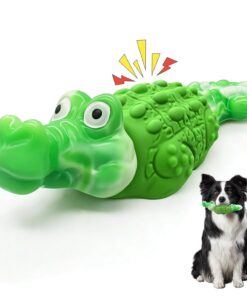 WinTour Tough Dog Toys for Aggressive Chewers, Indestructible Dog Chewers for Medium & Large Breeds, Squeaky Durable Chew Toys to Keep Them Busy, Reduce Boredom, Teeth Cleaning,...
