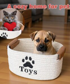 XXXL 20 Pieces Dog Gift Basket for Dogs, Pet Spa Gift Set with Shower Gel, Shampoo, Toys, Plush, Rubber, Rope, Training Toys, Birthday Gifts for Pet