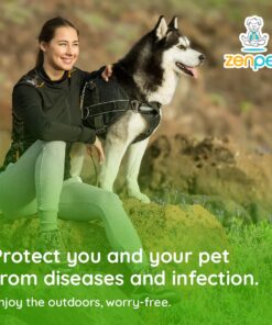 ZenPet Tick Tornado Tick Remover Tool for Dogs, Cats, Horses, Humans (4 Pack) – Safe & Easy Tick Removal, Vet-Approved Grabber Tool for Hiking, Camping, Travel, Lyme Disease &...