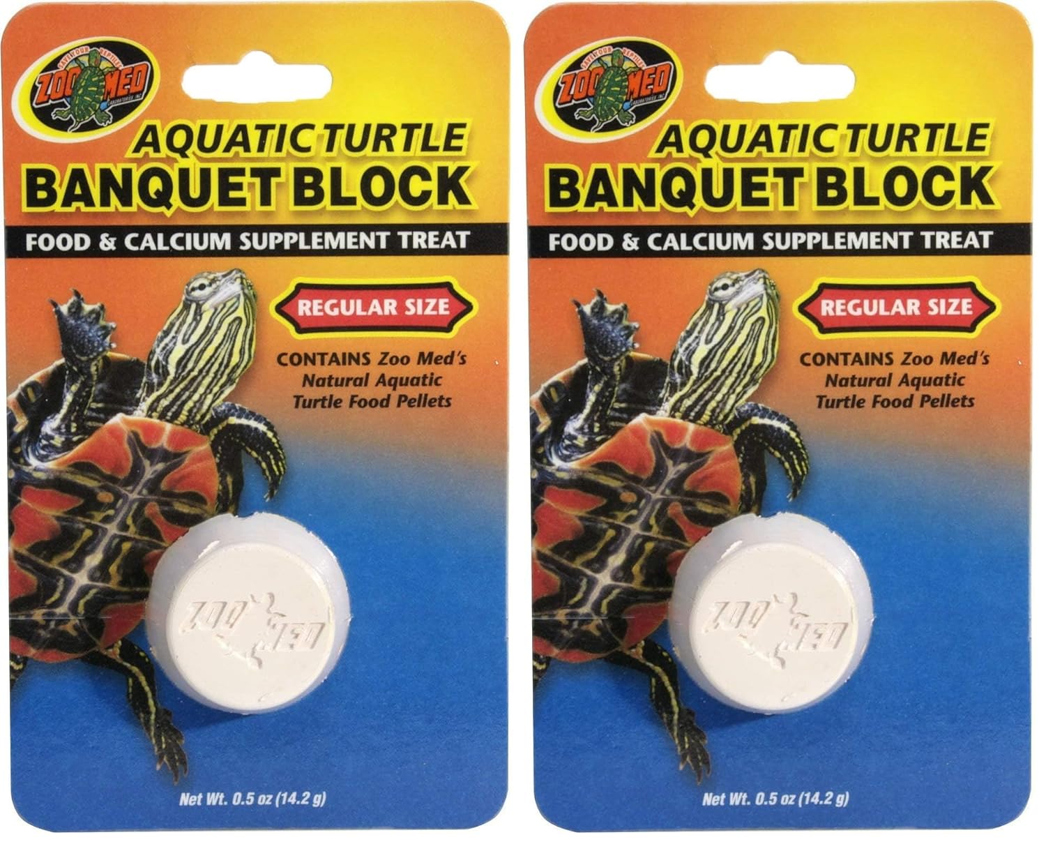 Zoo Med Aquatic Turtle Banquet Block , 0.5 Ounce (Pack of 1)