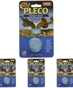 Zoo Med Laboratories Pleco Banquet Block, 4 Count