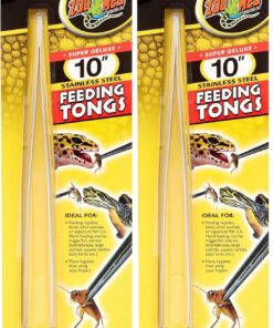 Zoo Med Stainless Steel Feeding Tongs, 10-Inch