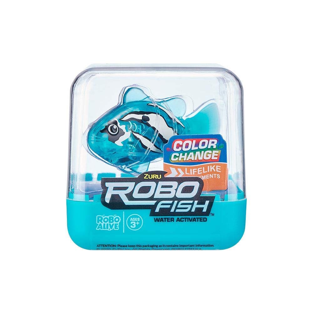 ZURU Robo Single Fish, White, 1 Paquete
