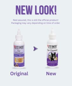 Zymox Ear Cleanser Solution for Dogs and Cats, 4oz