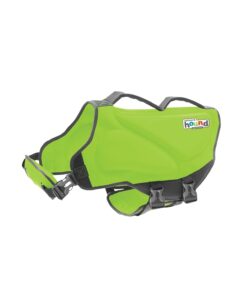 Outward Hound Dawson Swim Green Dog Life Jacket, Medium