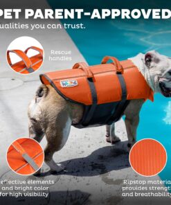 Outward Hound Granby Splash Camo Dog Life Jacket, Large
