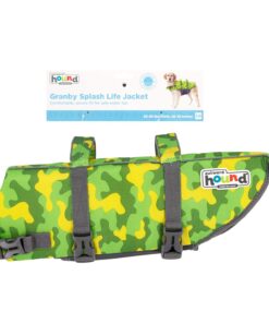Outward Hound Granby Splash Camo Dog Life Jacket, Large