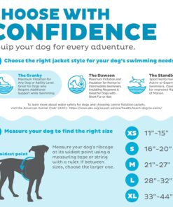Outward Hound Granby Splash Orange Dog Life Jacket, Medium
