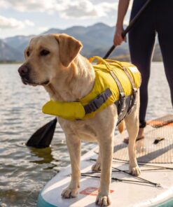 Outward Hound Granby Splash Yellow Dog Life Jacket, Large