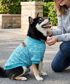 3 Pack Dog Sweaters for Small Dogs Girl Boy Winter Fleece Clothes Warm Soft Dog Sweatshirt Outfit for Dogs Cats Pet Apparel